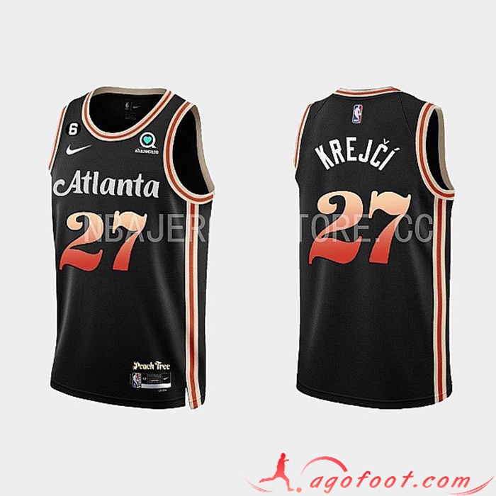 Maillot Atlanta Hawks (KREJCI #27) 2022/23 Noir