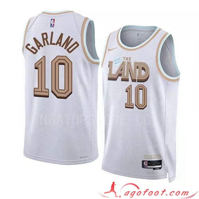 Maillot Cleveland Cavaliers (GARLAND #10) 2022/23 Blanc