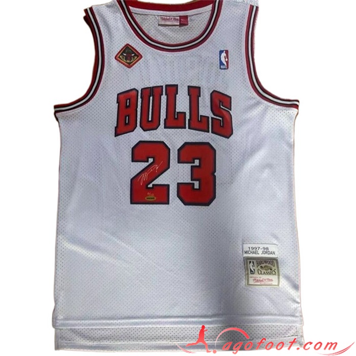 Maillot Chicago Bulls (JORDAN #23) 2022/23 Blanc