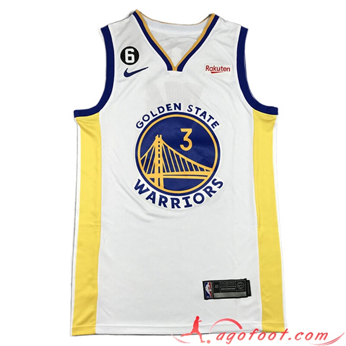 Maillot Golden State Warriors (POOLE #3) 2022/23 Blanc