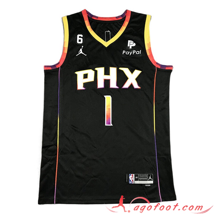 Maillot Phoenix Suns (BOOKER #1) 2022/23 Noir