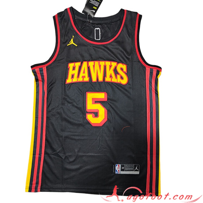 Maillot Atlanta Hawks (MURRAY #5) 2022/23 Noir
