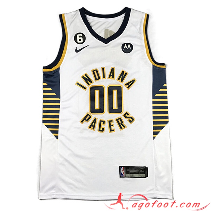 Maillot Indiana Pacers (MATHURIN #00) 2022/23 Blanc