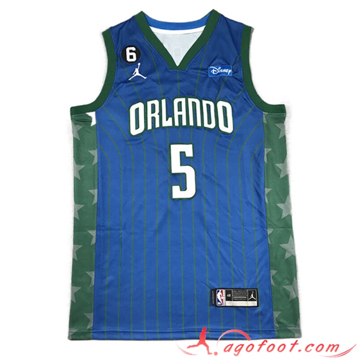 Maillot Orlando Magic (BANCCHERO #5) 2022/23 Bleu