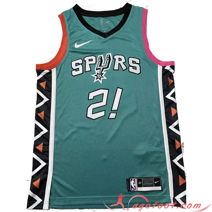 Maillot San Antonio Spurs (COYOTE #2) 2022/23 Vert