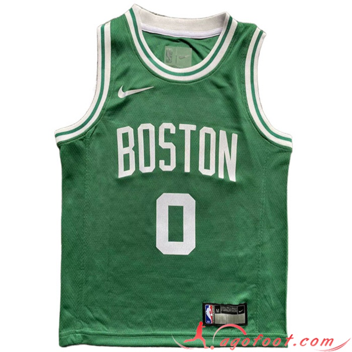 Maillot Boston Celtics (TATUM #0) 2022/23 Vert