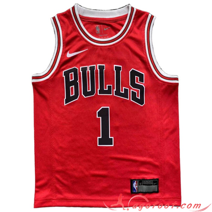 Maillot Chicago Bulls (ROSE #1) 2022/23 Rouge
