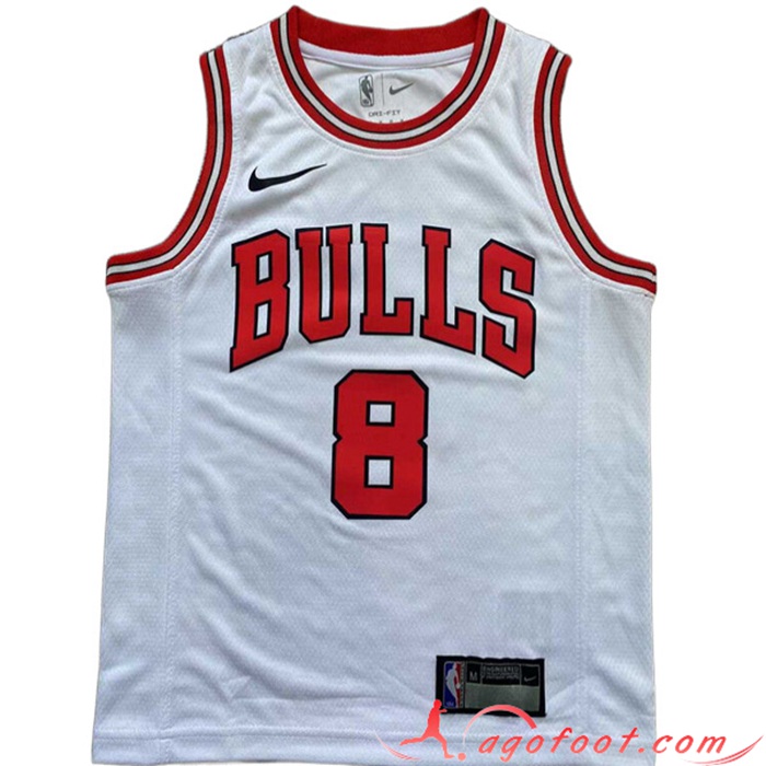 Maillot Chicago Bulls (LAVINE #8) 2022/23 Blanc