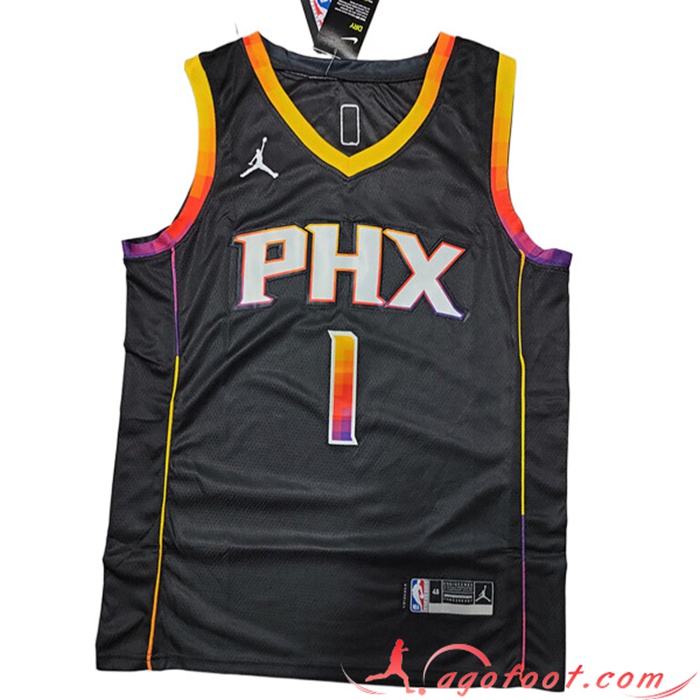 Maillot Phoenix Suns (BOOKER #1) 2022/23 Noir