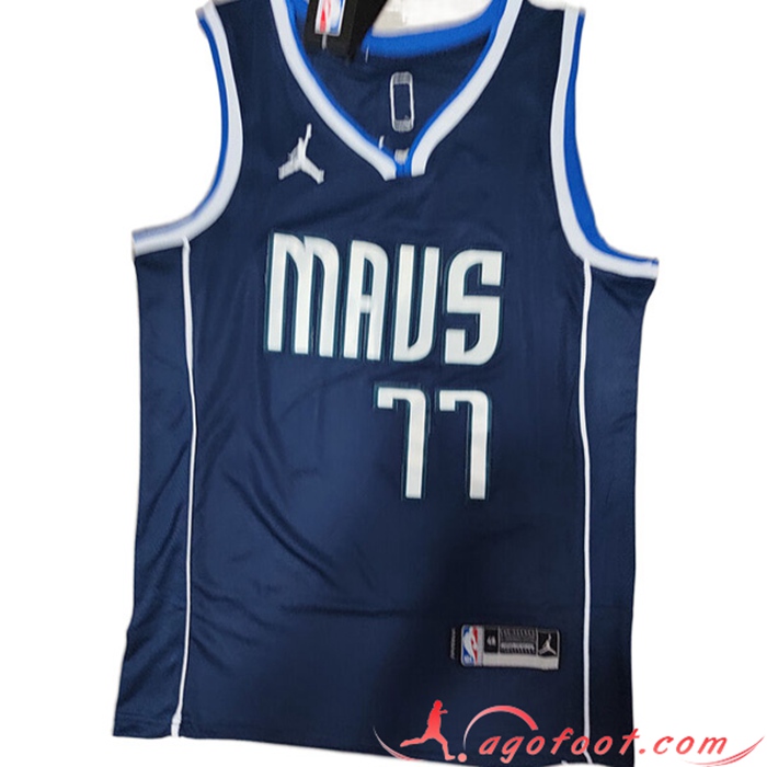 Maillot Dallas Mavericks (DONČIĆ #77) 2022/23 Bleu Marine