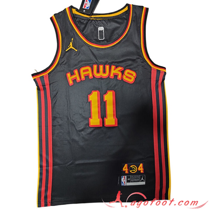 Maillot Atlanta Hawks (YOUNG #11) 2022/23 Noir