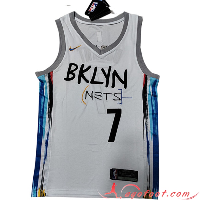 Maillot Brooklyn Nets (DURANT #7) 2022/23 Rouge