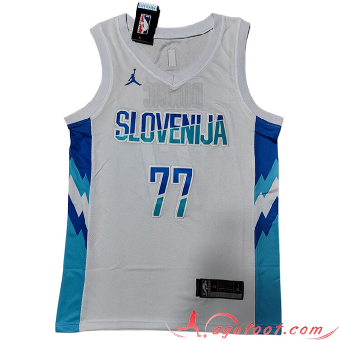 Maillot Dallas Mavericks (DONČIĆ #77) 2022/23 Rouge