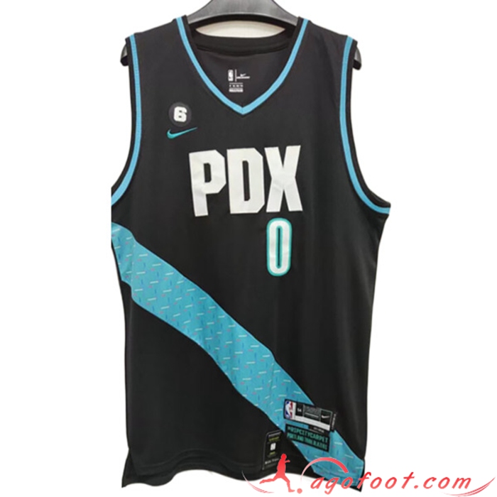 Maillot Portland Trail Blazers (LILLARD #0) 2022/23 Rouge