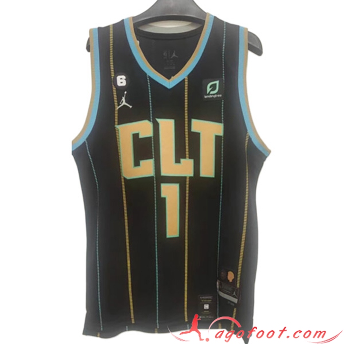 Maillot Charlotte Hornets (BALL #1) 2022/23 Rouge