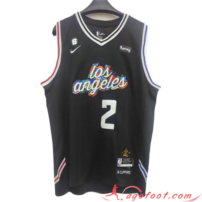 Maillot Los Angeles Clippers (LEONARD #2) 2022/23 Noir