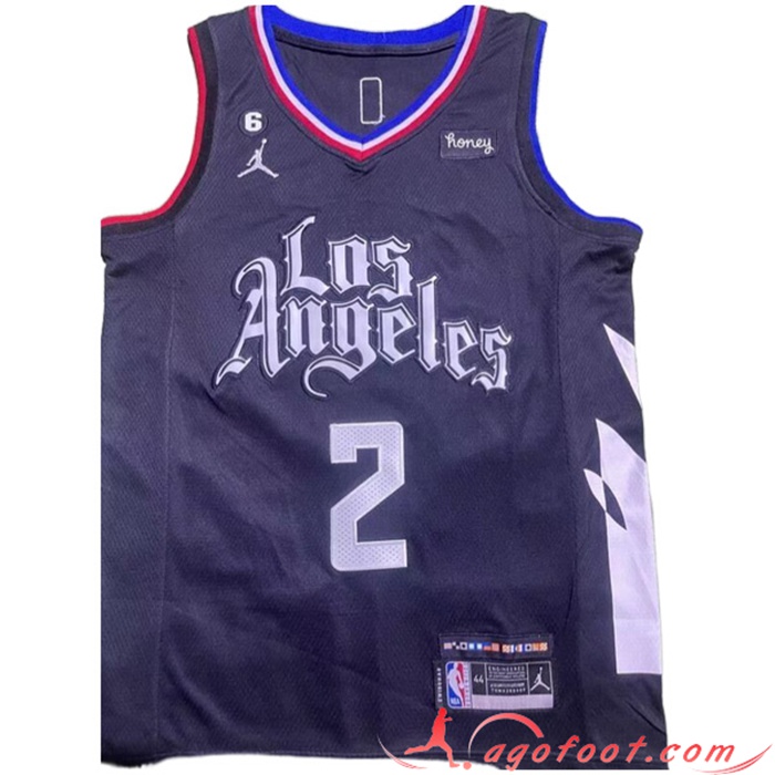 Maillot Los Angeles Clippers (LEONARD #2) 2022/23 Noir