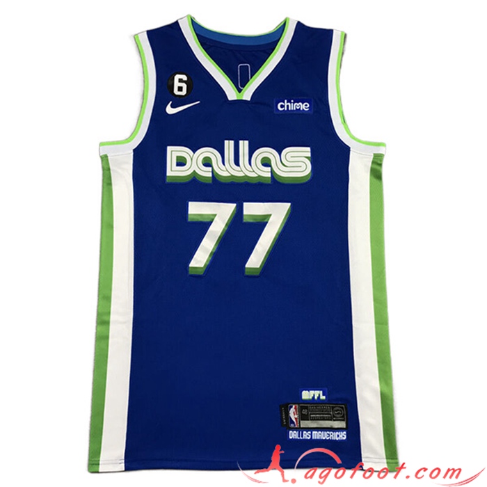 Maillot Dallas Mavericks (DONČIĆ #77) 2022/23 Bleu