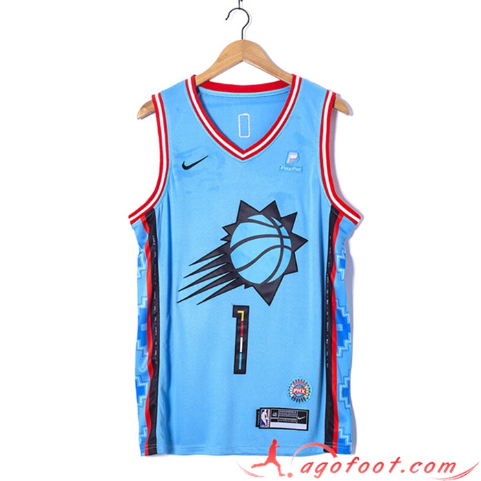 Maillot Phoenix Suns (BOOKER #1) 2022/23 Bleu