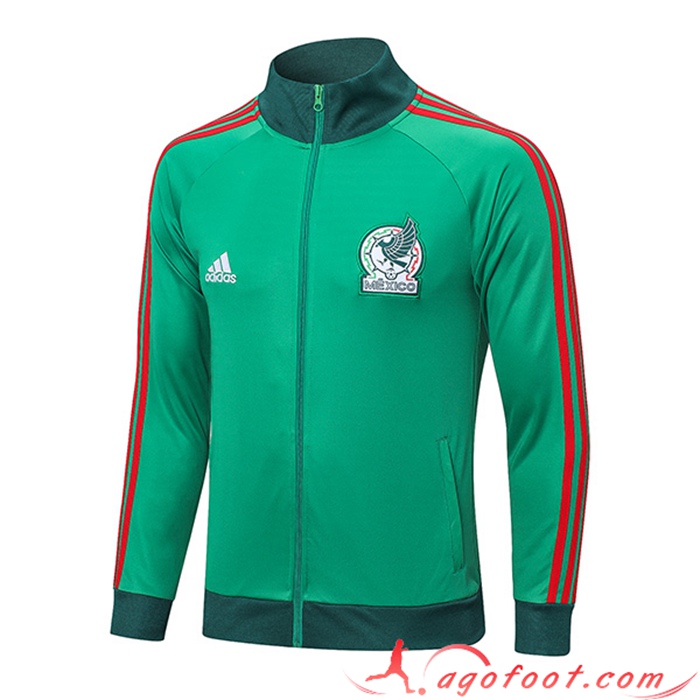 Veste Foot Mexique Vert 2022/2023
