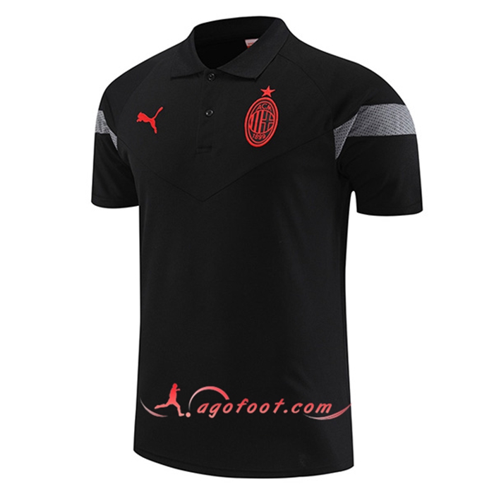 Polo Foot Milan AC Noir 2022/2023 -02