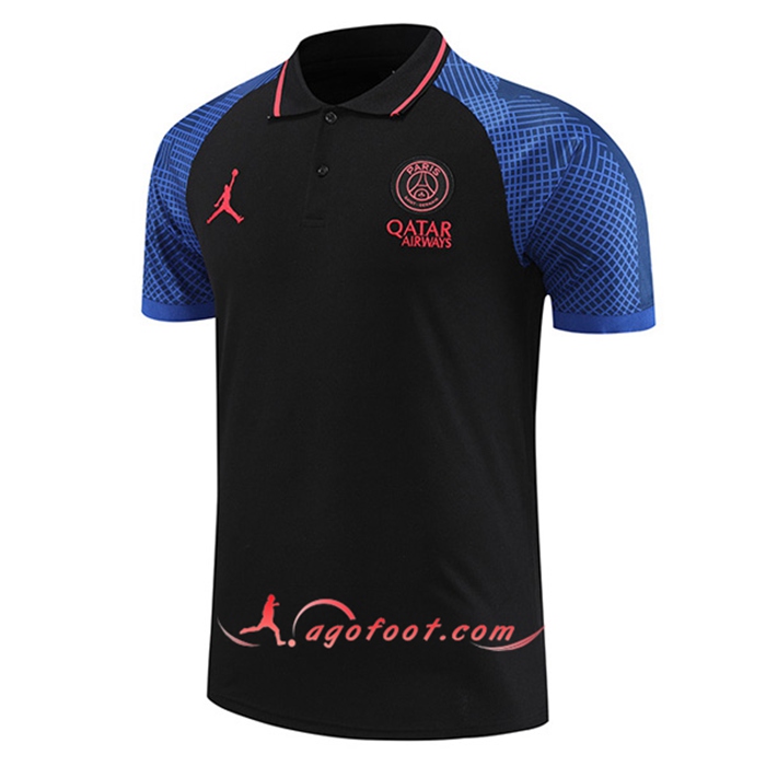 Polo Foot PSG Noir 2022/2023