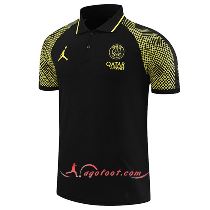 Polo Foot PSG Noir 2022/2023