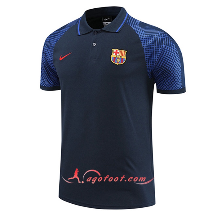 Polo Foot FC Barcelone Bleu Marine 2022/2023