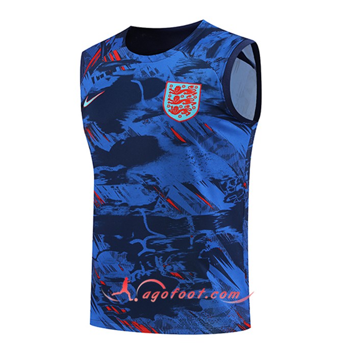 Training Debardeur Angleterre Bleu Marine 2022/2023