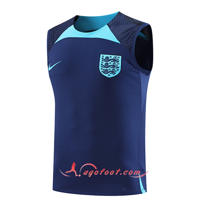 Training Debardeur Angleterre Bleu Marine 2022/2023