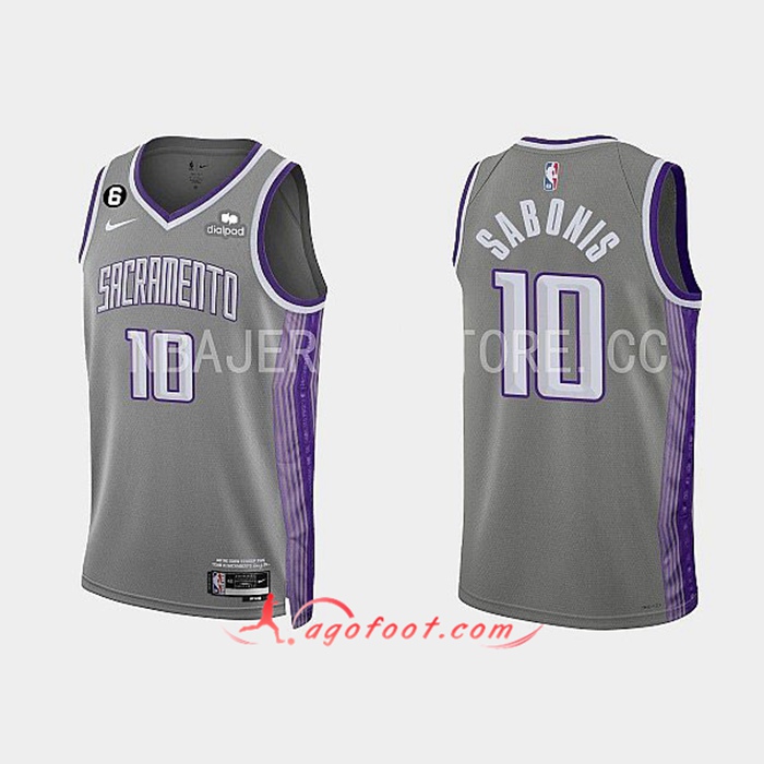 Maillot Sacramento Kings (SABONIS #10) 2022/23 Gris