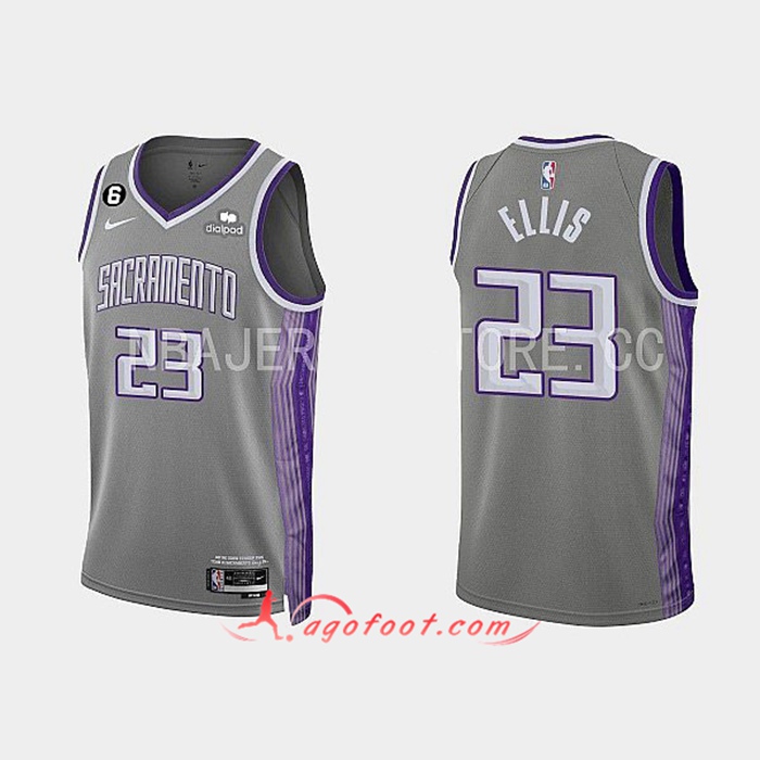 Maillot Sacramento Kings (ELLIS #23) 2022/23 Gris
