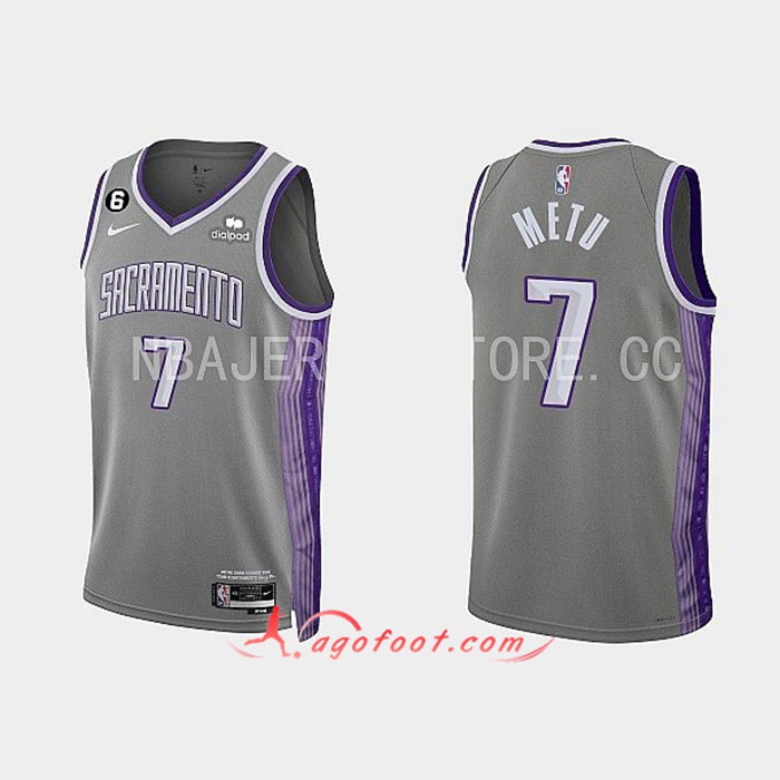 Maillot Sacramento Kings (METU #7) 2022/23 Gris