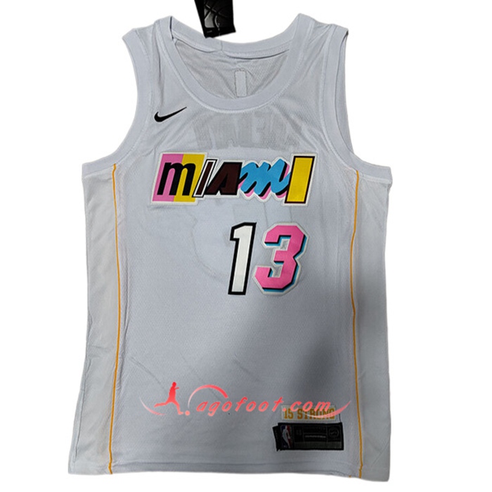 Maillot Miami Heat (ADEBAYO #13) 2022/23 Blanc
