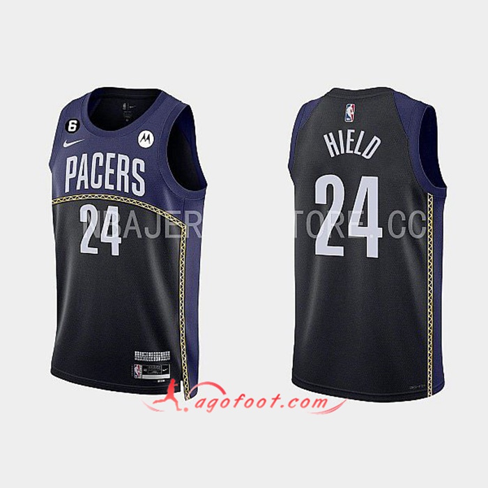 Maillot Indiana Pacers (HIELD #24) 2022/23 Noir/Bleu
