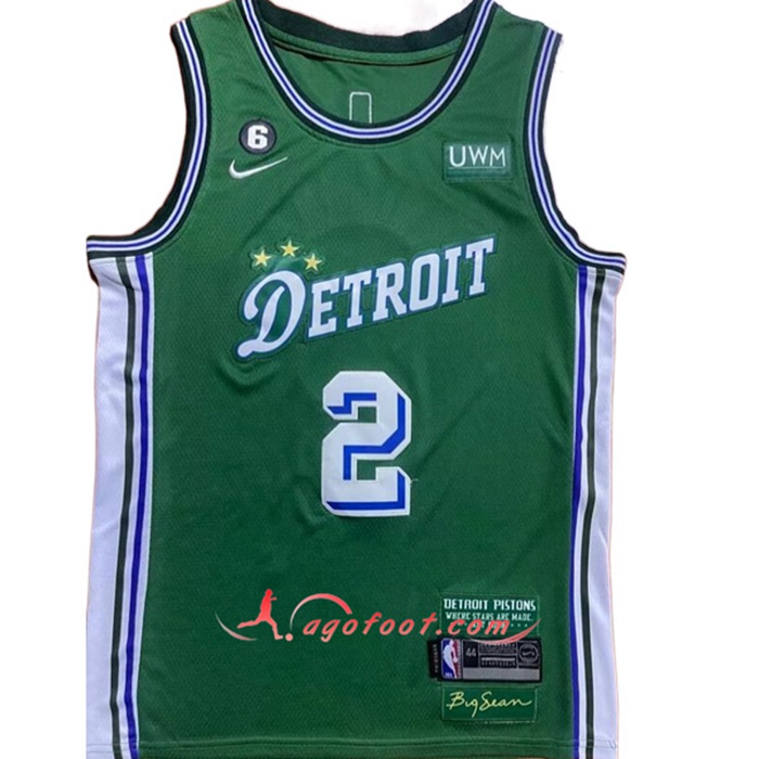Maillot Detroit Pistons (BRISSETT #12) 2022/23 Vert