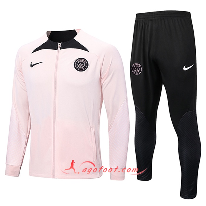 Ensemble Survetement de Foot - Veste FC Barcelone Rose 2022/2023
