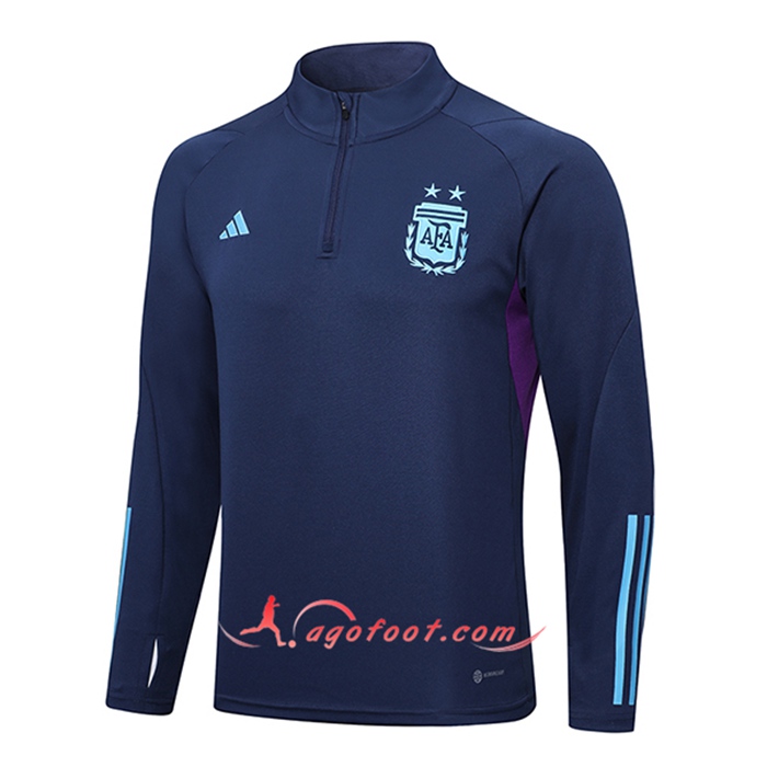 Sweatshirt Training Argentin Bleu Marine 2022/2023
