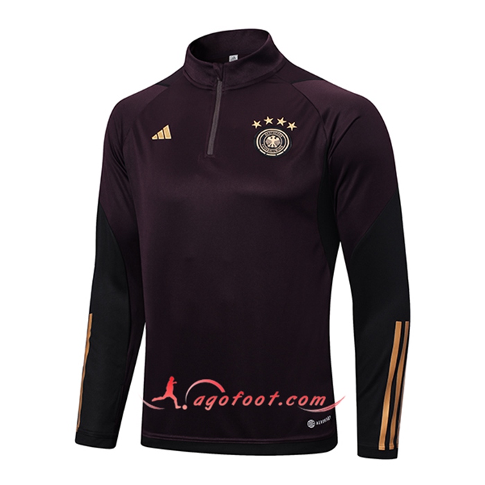 Sweatshirt Training Allemagne Brune 2022/2023