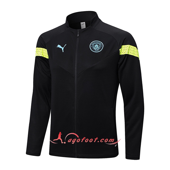 Veste Foot Manchester City Noir 2022/2023