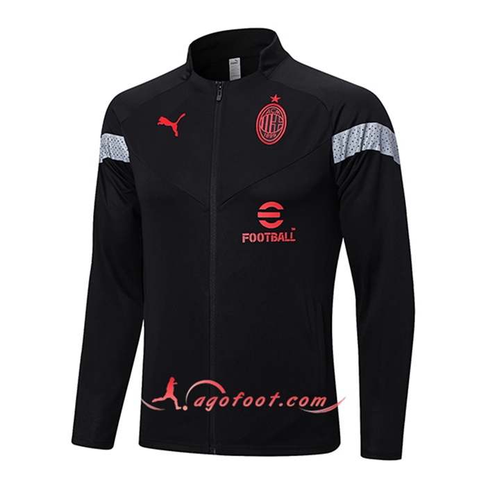 Veste Foot Milan AC Noir 2022/2023