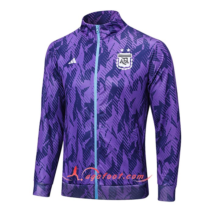 Veste Foot Argentin Pourpre 2022/2023