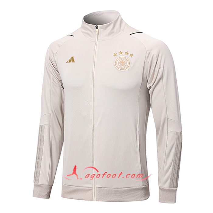 Veste Foot Allemagne Beige 2022/2023