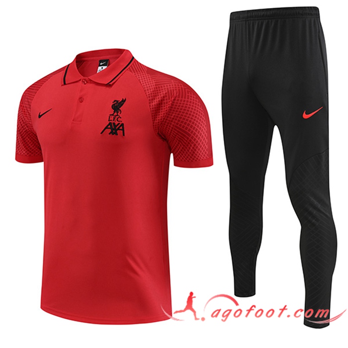 Ensemble Polo FC Liverpool Rouge 2022/2023 -02