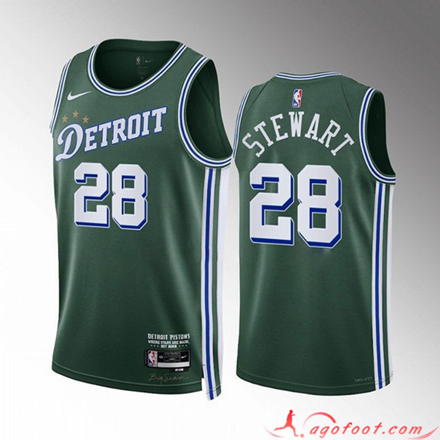 Maillot Detroit Pistons (STEWART #28) 2022/23 Vert