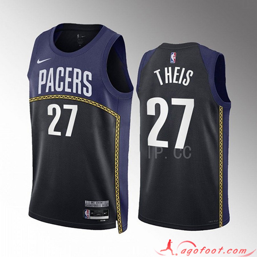 Maillot Indiana Pacers (THEIS #27) 2022/23 Noir/Bleu