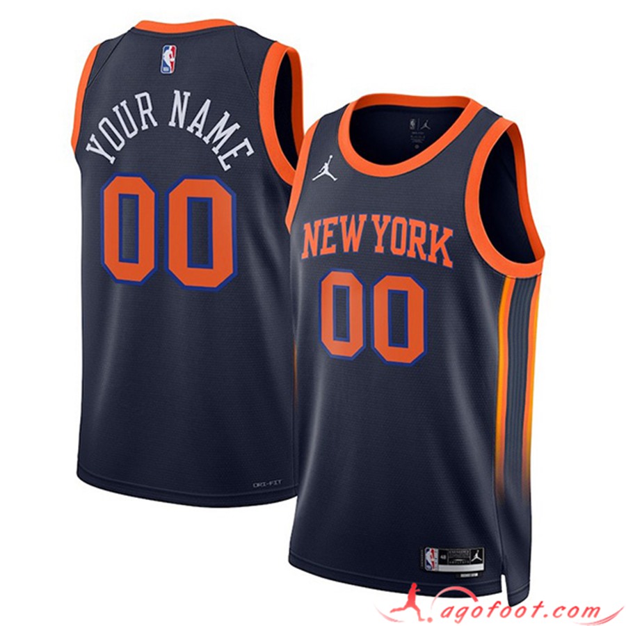 Maillot New York Knicks (YOUR NAME #00) 2022/23 Noir