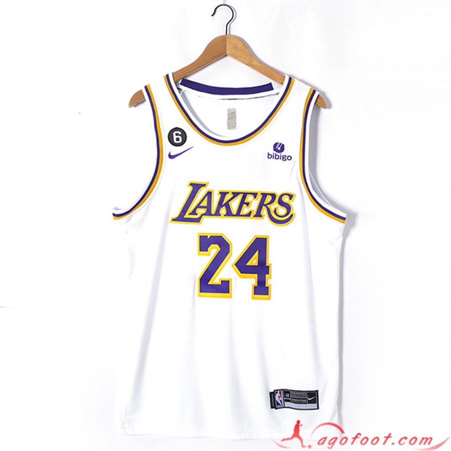Maillot Los Angeles Lakers (BRYANT #24) 2022/23 Blanc