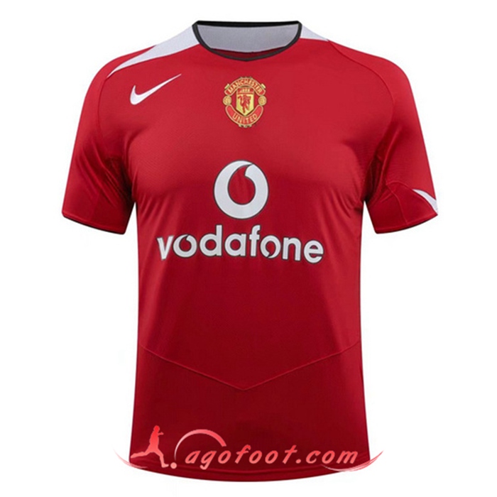Maillot de Foot Manchester United Domicile 2004/2006