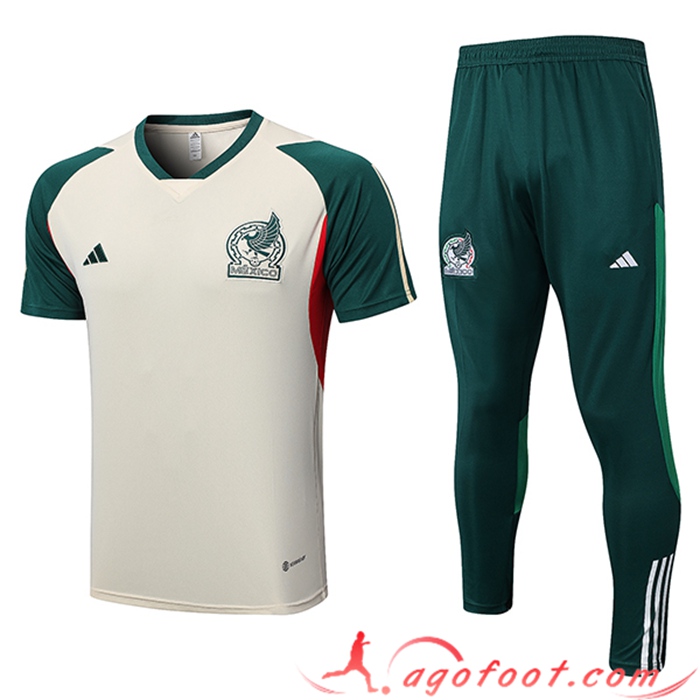 Ensemble Training T-Shirts + Pantalon Mexique Beige 2023/2023